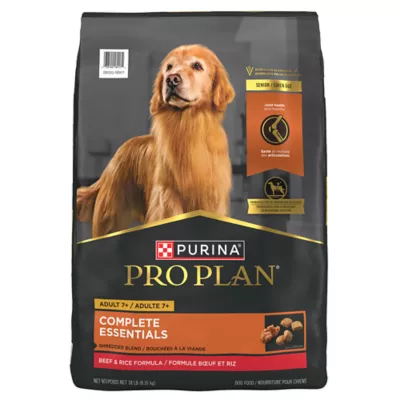 Product Purina Pro Plan Complete Essentials Shredded Blend Senior 7+ Dry Dog Food - Beef & Rice