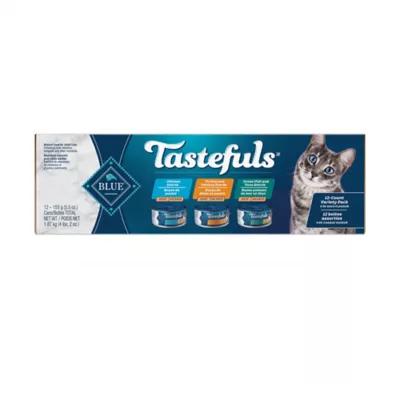 Product Blue Buffalo® Tastefuls™ Adult Cat Food Variety Pack - Natural, Pate