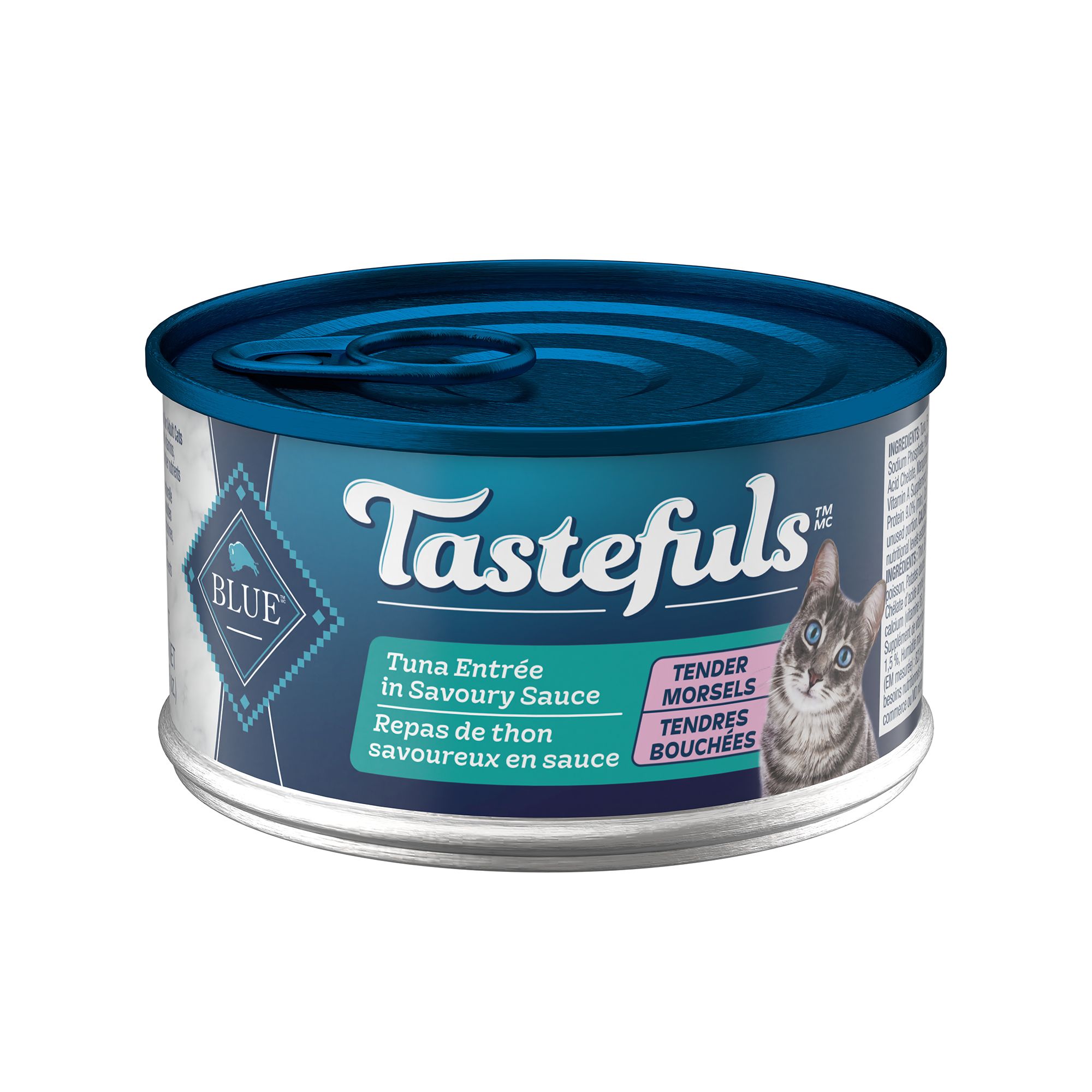 Blue buffalo cat food sales serving size