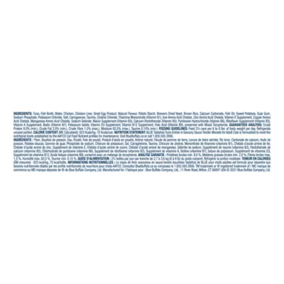 Product Blue Buffalo® Tastefuls™ Adult Cat Food - Natural, Tuna
