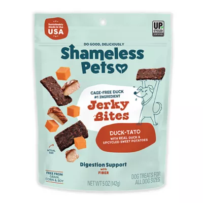 Product Shameless Pets Duck-tato Jerky Dog Treats - Cage-Free Duck & Sweet Potato