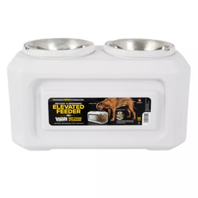 Product Vittles Vault® Elevated Pet Feeder Plus Pet Food Storage