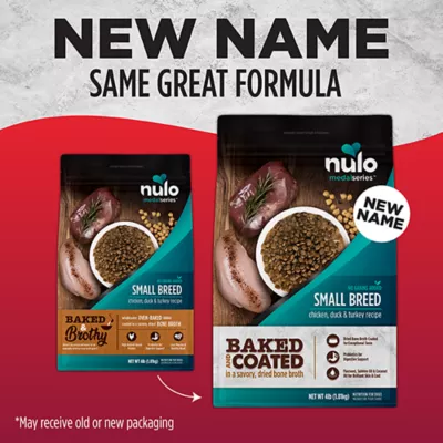 Product Nulo MedalSeries Baked & Brothy Small Breed All Life Stages Dry Dog Food - Chicken, Duck & Turkey
