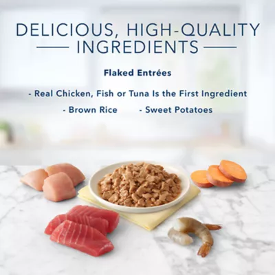 Product Blue Buffalo® Tastefuls™ Adult Cat Food Variety Pack - Natural, Pate