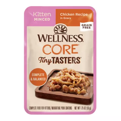 Product Wellness® CORE® Tiny Tasters Kitten Minced Wet Cat Food # 1.75 oz, Natural, Grain Free