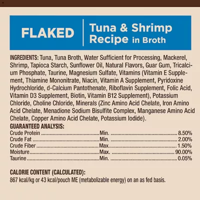 Wellness® CORE® Tiny Tasters Adult Cat Wet Food - Grain Free, Flaked, 1.75 Oz - Image 3