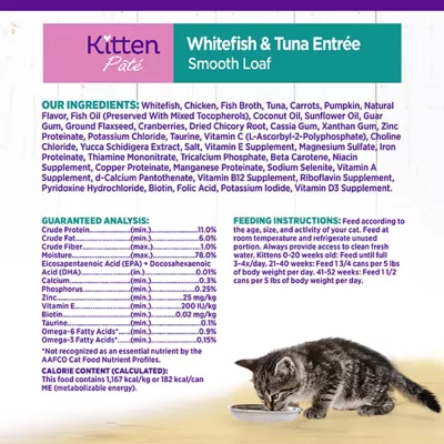 Product Wellness® Complete Health Kitten Wet Cat Food Pate - 5.5 oz, Natural, Grain Free