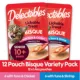 Product Hartz Delectables Bisque Senior Variety Pack Cat Treats - 12 Pack