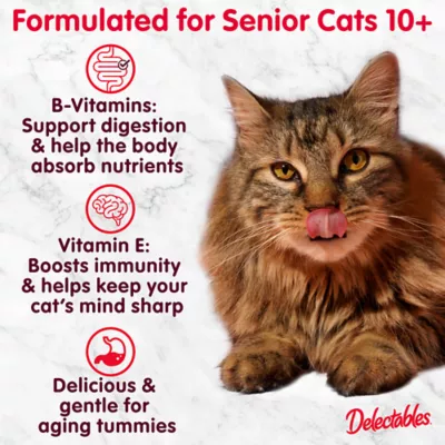 Hartz Delectables Bisque Senior Variety Pack Cat Treats - 12 Pack - Image 10