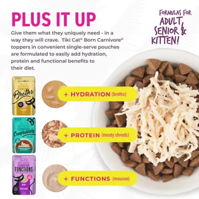 Product Tiki Cat® Born Carnivore® High Protein Cat & Kitten Food - Non-GMO, Chicken & Egg