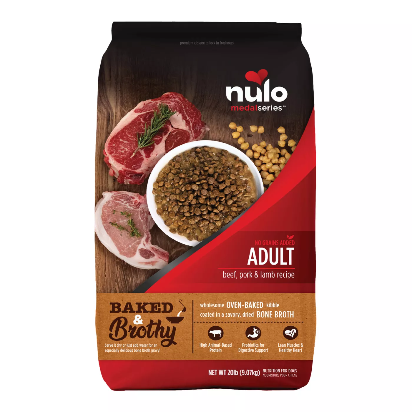 Nulo MedalSeries Adult Dry Dog Food High Protein Beef
