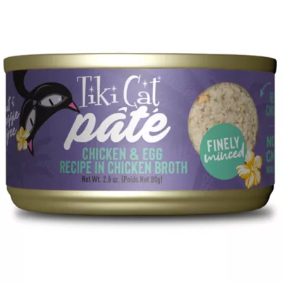 Tiki Cat® Luau Pate Wet Cat Food - Natural, Grain Free, 2.8 oz - Image 1