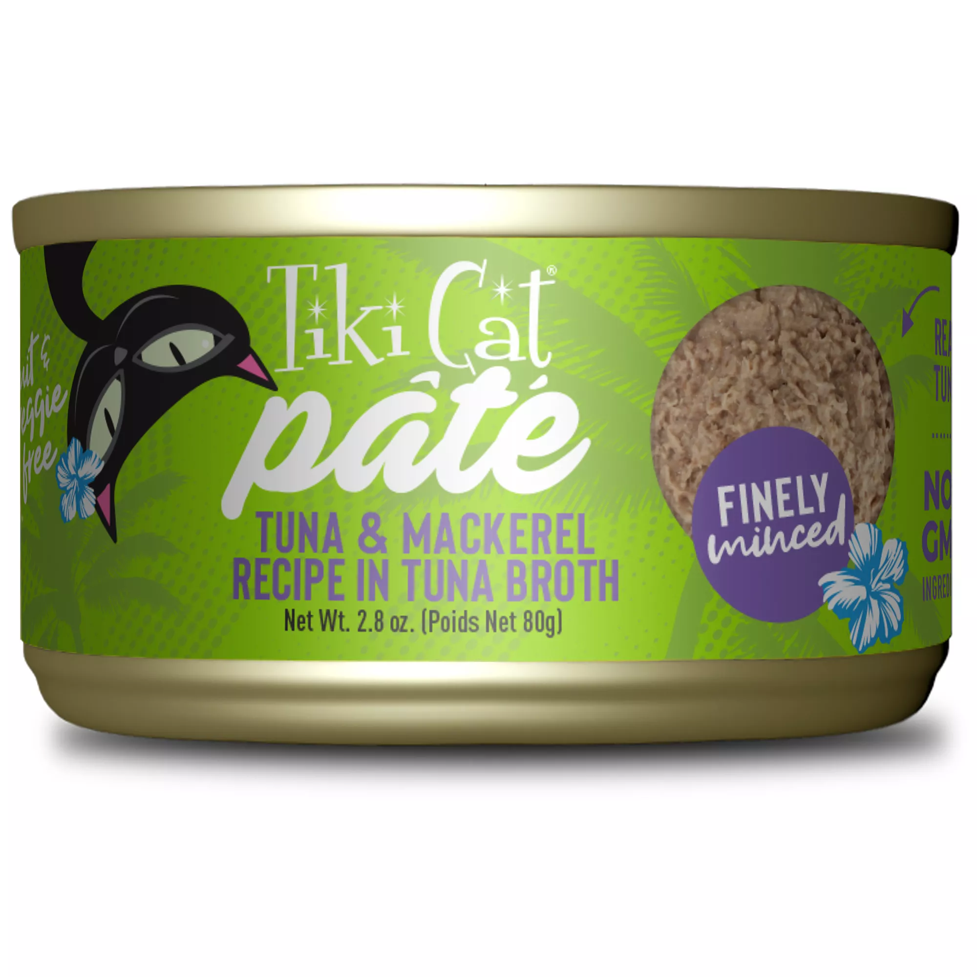 Tiki Cat® Luau Pate Wet Cat Food - Natural, Grain Free, 2.8 oz