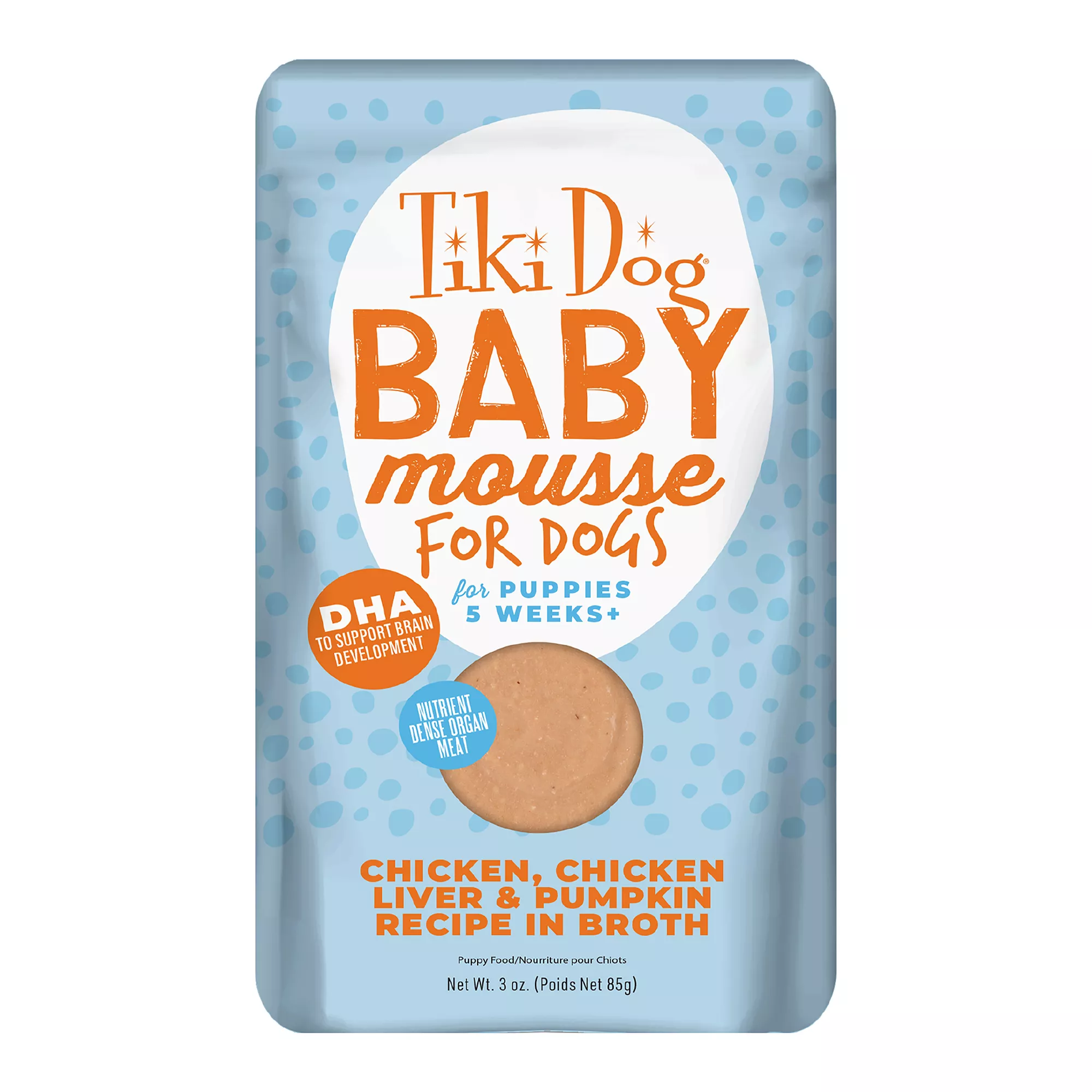 Tiki Dog® Aloha Petites Puppy Wet Dog Food - Mouse, 3oz