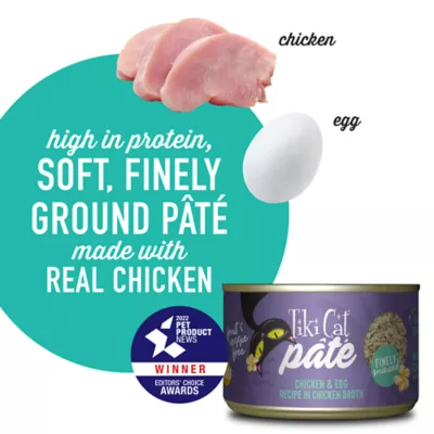 Product Tiki Cat® Pate Cat Wet Food - 5.5oz, Natural, Grain Free