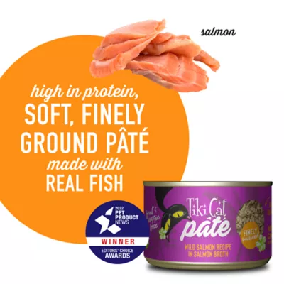 Product Tiki Cat® Pate Cat Wet Food - 5.5oz, Natural, Grain Free