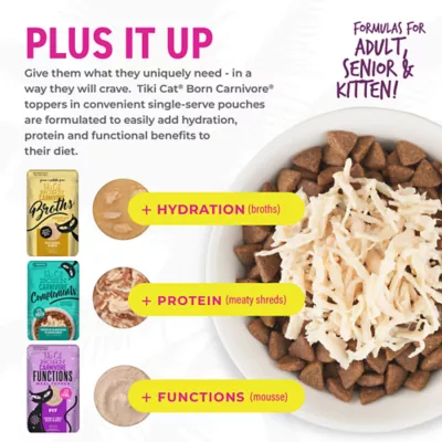 Product Tiki Cat® Born Carnivore® High Protein for Cats & Kittens Food - Chicken & Herring & Salmon, Non-GMO