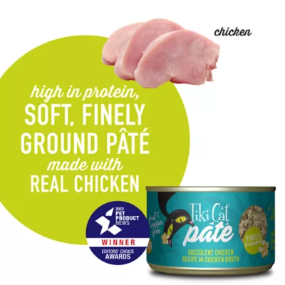 Product Tiki Cat® Pate Cat Wet Food - 5.5oz, Natural, Grain Free