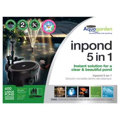Product Aquagarden Inpond 5 in 1 Pond Pump and Filter Kit
