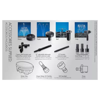 Product Aquagarden Inpond 5 in 1 Pond Pump and Filter Kit