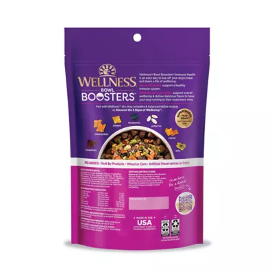 Wellness Core Bowl Boosters Immune Health Adult Dog Food Topper Plant