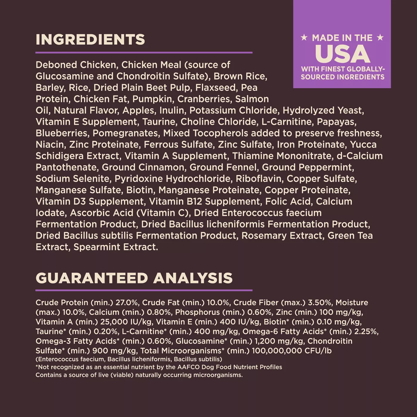 Wellness Core Digestive Health Senior Dry Dog Food Hip & Joint, Chicken