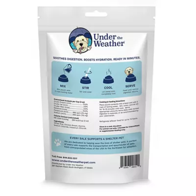 Product Under the Weather Freeze Dried Bland Diet All Life Stage Dry Dog Food - Rice & Chicken