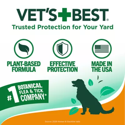 Vet's Best® Natural Flea & Tick Easy Spray for Dogs and Home, Peppermint Scent - Image 6