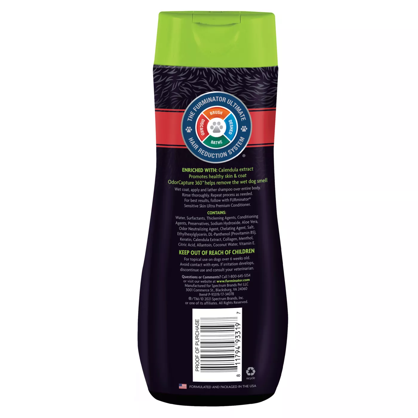 FURminator Itch Relief Ultra Premium Shampoo