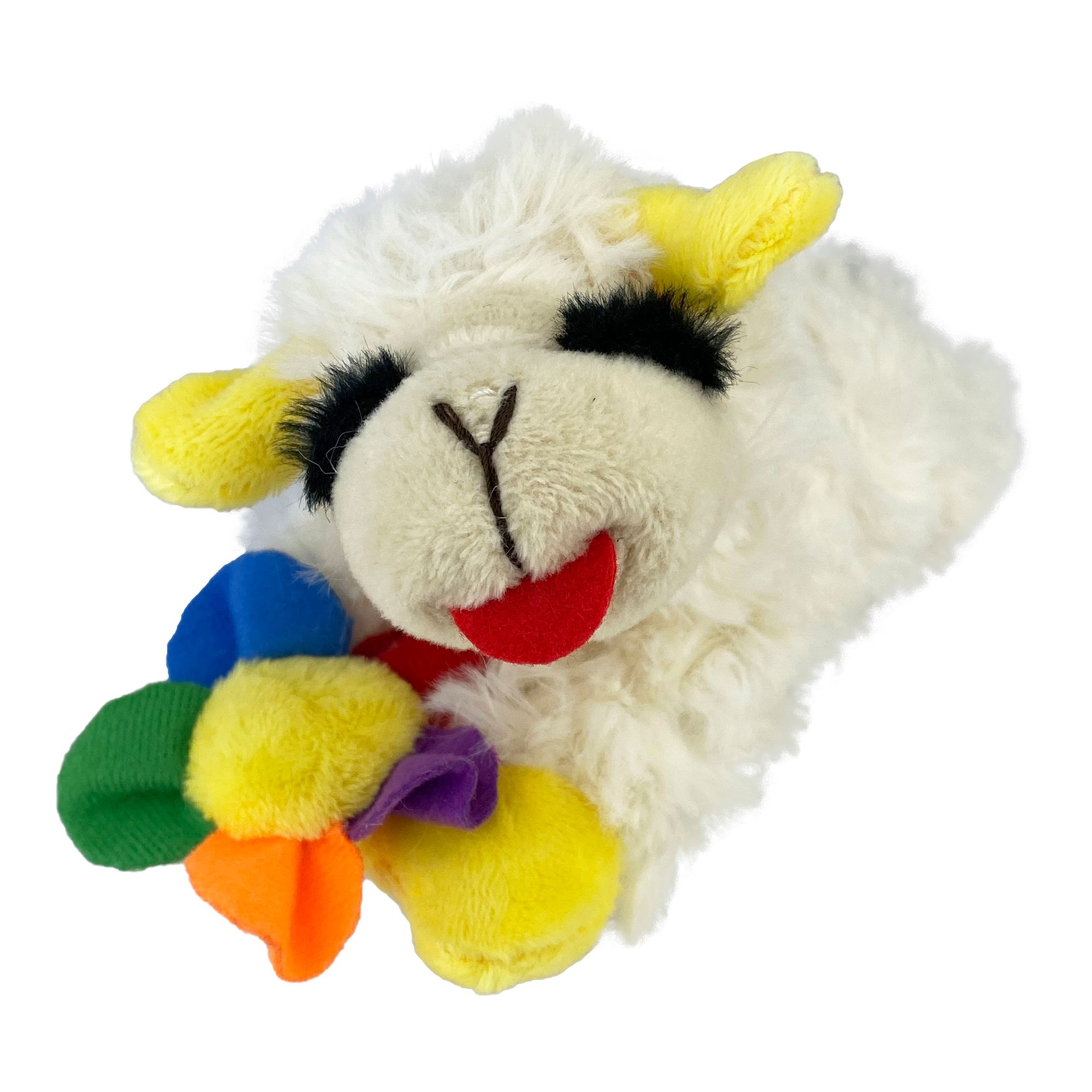 Multipet® International Lamb Chop Dog Toy Squeaker, Plush dog Plush
