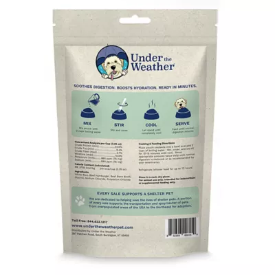 Product Under the Weather Freeze Dried Bland Diet All Life Stage Dry Dog Food - Rice, Hamburger & Bone Broth