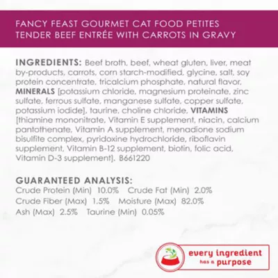 Product Fancy Feast® Petites in Gravy Cat Wet Food - 2.8 oz