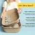 Kitty Sift Disposable Sifting Cat Litter Box Kit- Eco-Friendly - (1 Litter Box, 3 Sifiting Liners) image thumbnail 2