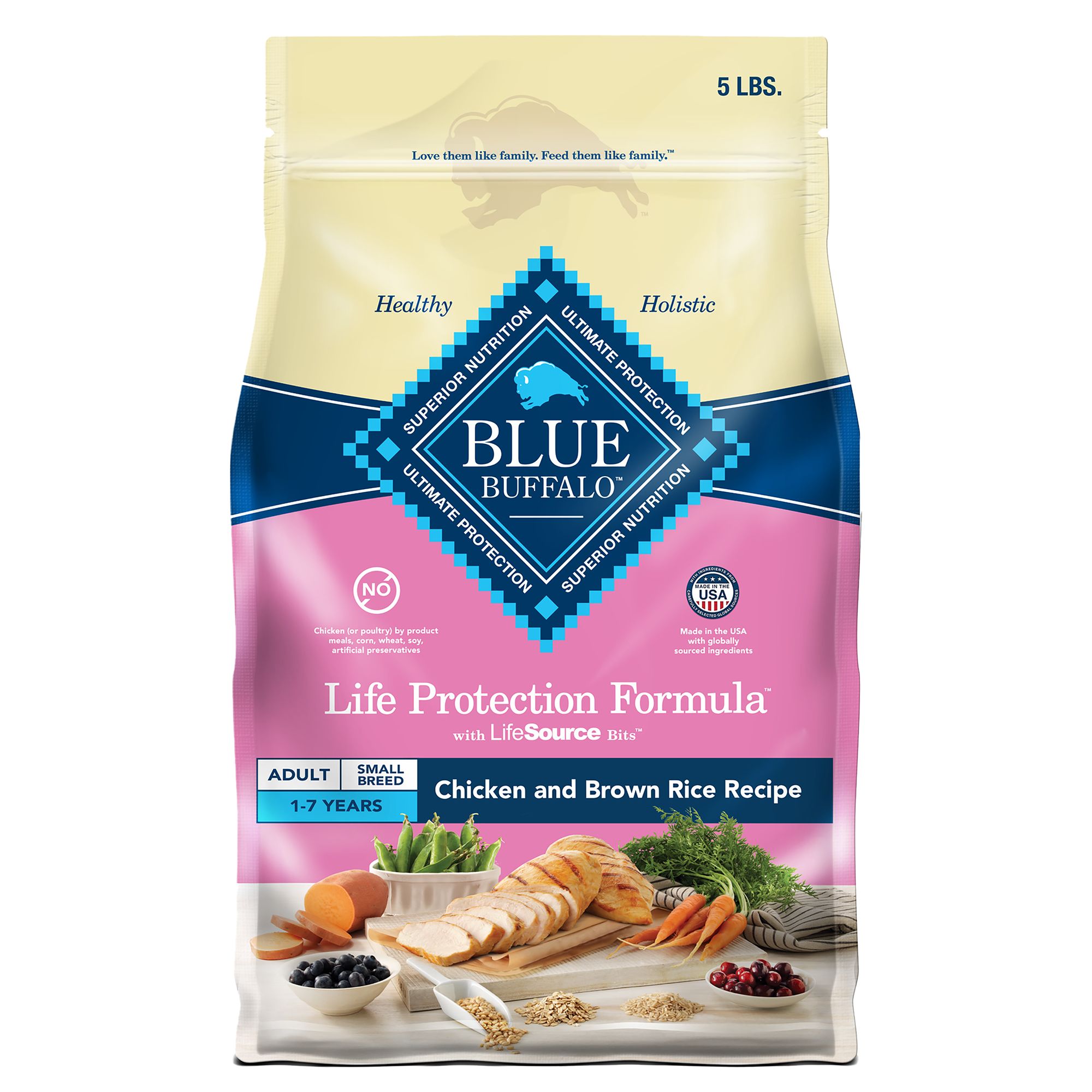 Blue Buffalo Life Protection Formula Toy Breed Adult Dry Dog Food Natural Chicken PetSmart in Tustin CA