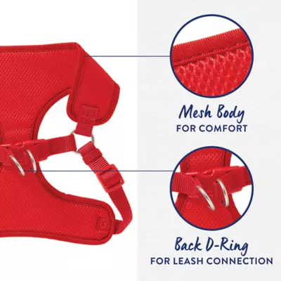 Top Paw® Mesh Comfort Dog Harness, Adjustable, Comfortable, Multiple Sizes, Multiple Colors - Image 2
