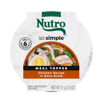 Product NUTRO So Simple Meal Complement Adult Wet Dog Food in Bone Broth - 2 oz