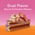 Pedigree® Dentastix Dual Flavor Large Breed Adult Dental Dog Treats - Bacon & Chicken image thumbnail 2