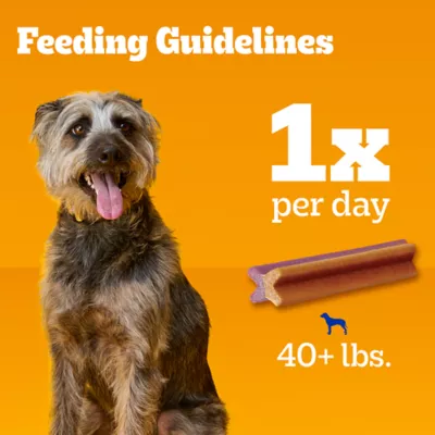 Product Pedigree® Dentastix Dual Flavor Large Breed Adult Dental Dog Treats - Bacon & Chicken