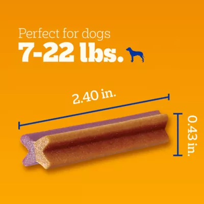 Product Pedigree® Dentastix Dual Flavor Small Breed Adult Dental Dog Treats - Bacon & Chicken