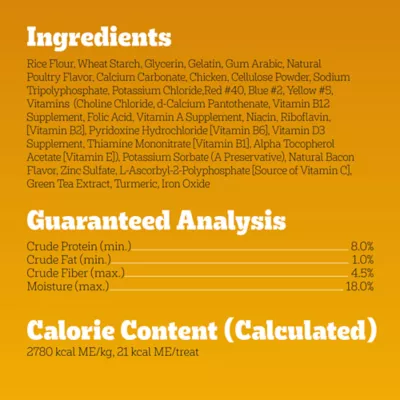 Pedigree® Dentastix Dual Flavor Small Breed Adult Dental Dog Treats - Bacon & Chicken - Image 8