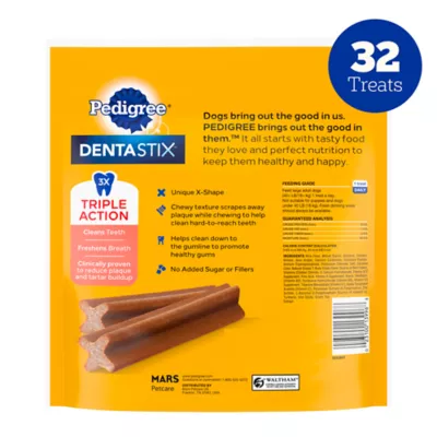 Pedigree® Dentastix Large Breed Adult Dental Dog Treats - Beef - Image 9