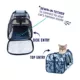 Product Whisker City® Blue Floral Soft-Sided Cat Carrier