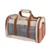 Whisker City® Tan Plaid Soft-Sided Cat Carrier image thumbnail 1