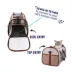 Whisker City® Tan Plaid Soft-Sided Cat Carrier image thumbnail 3
