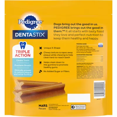 Product Pedigree® Dentastix Large Breed Adult Dental Dog Treats - Chicken