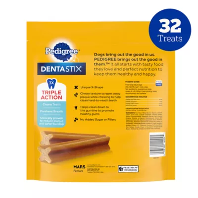 Pedigree® Dentastix Large Breed Adult Dental Dog Treats - Chicken - Image 9