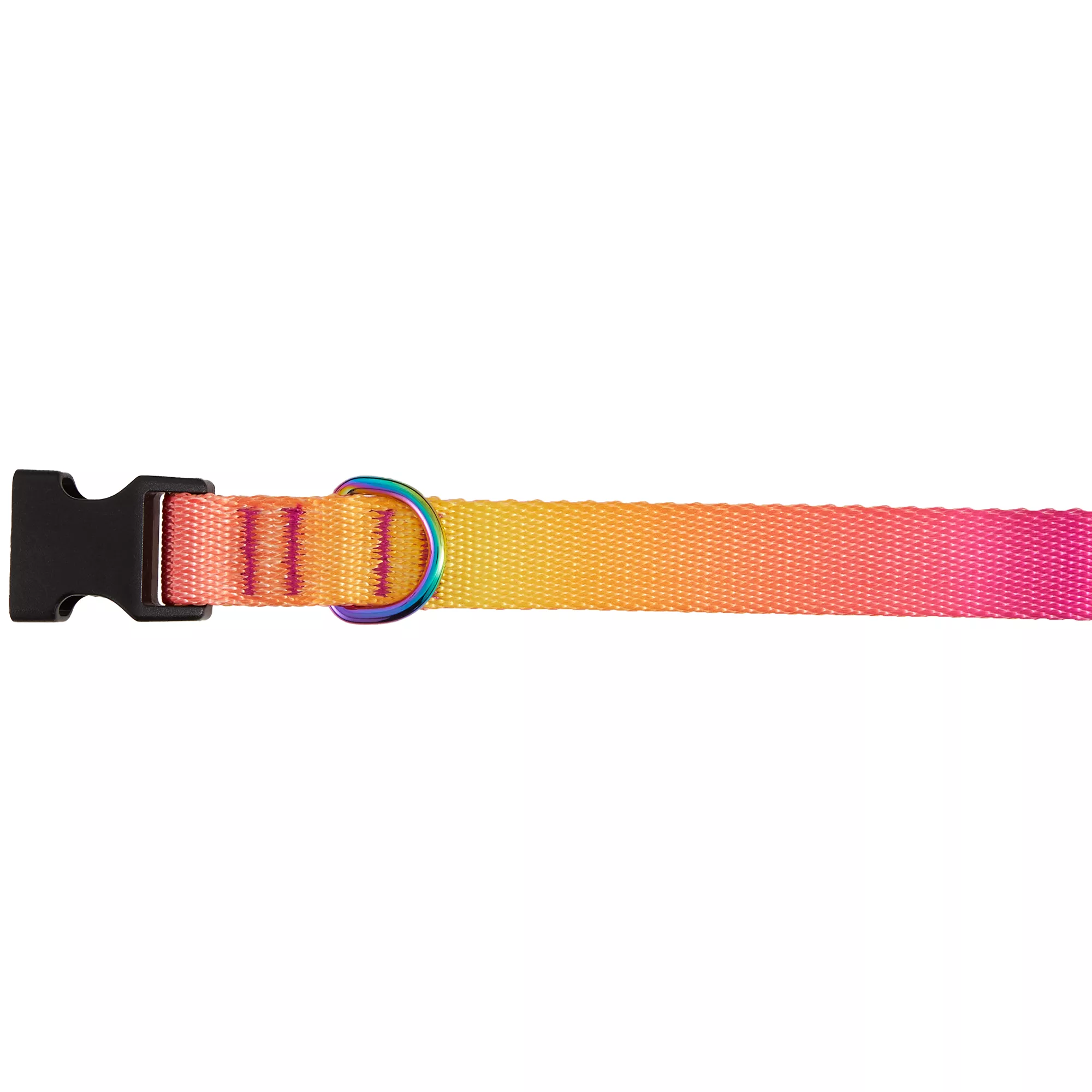 Top Paw® Yellow & Pink Ombre Polyester Dog Collar