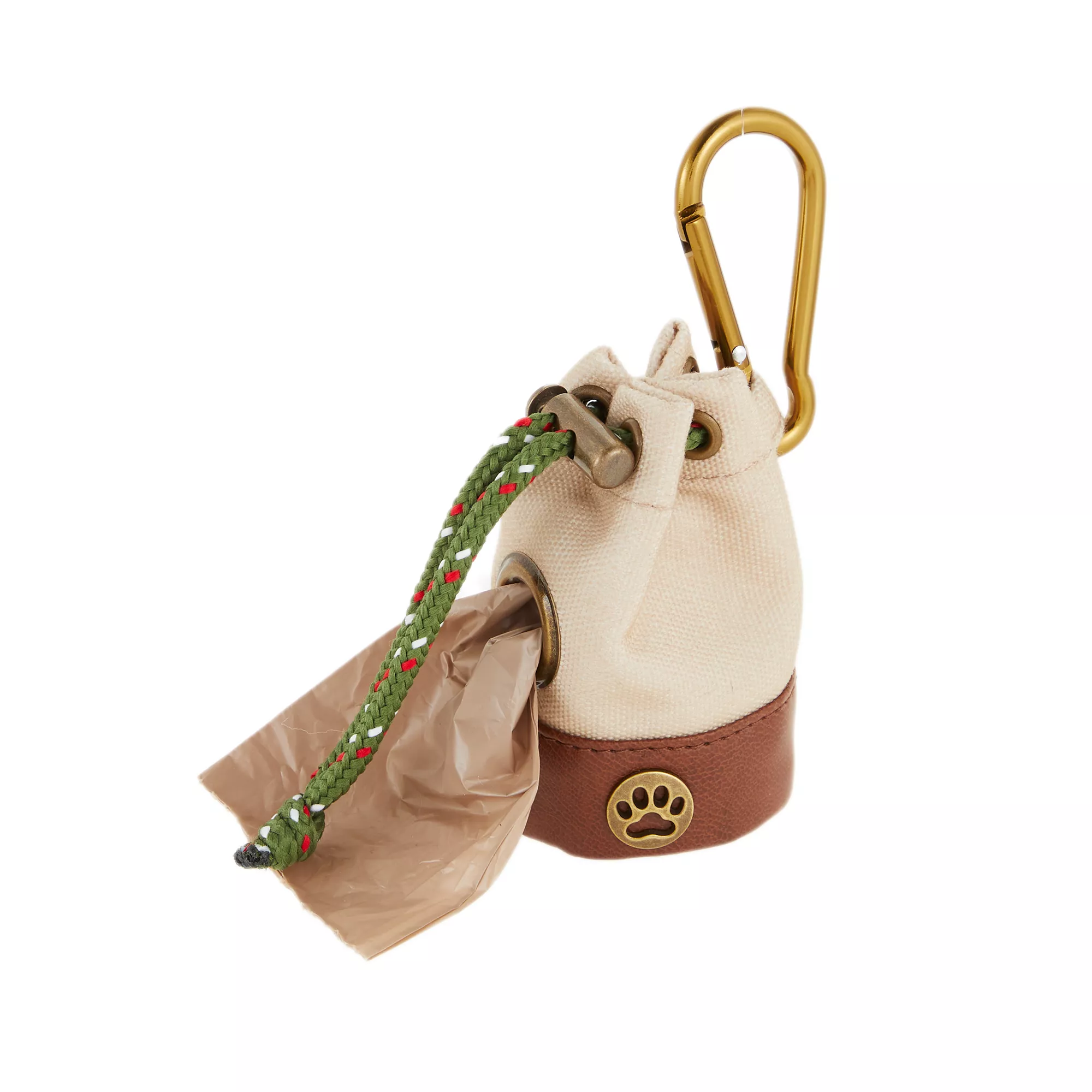 Top Paw® Tan Pouch Elevated Poop Bag Dispenser