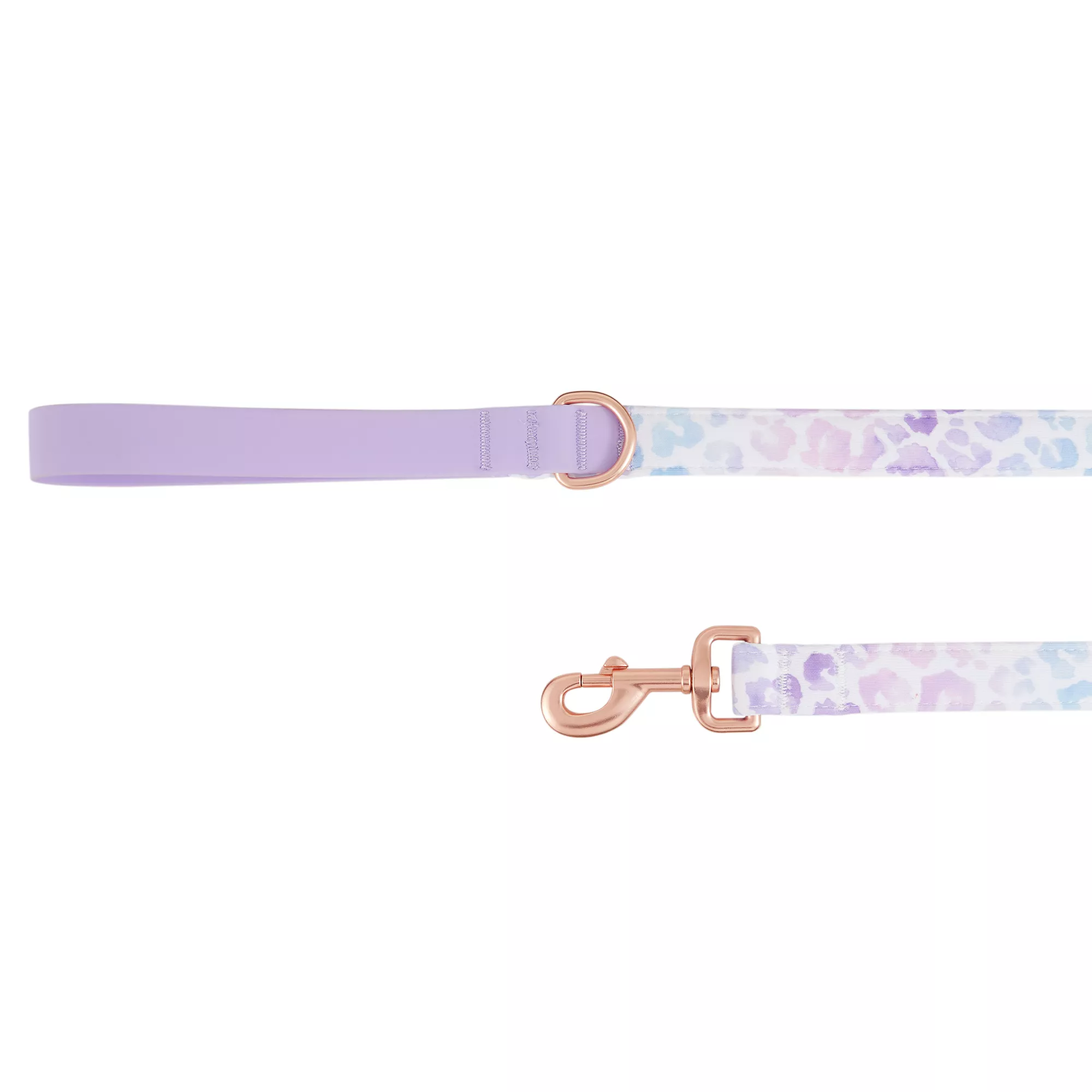 Top Paw® Purple Cheetah Dog Leash: 4-ft long, 1-in wide