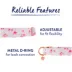 Top Paw® Peony Comfort Neoprene Dog Collar image thumbnail 3